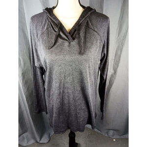 Women's Gander Mountain Guide Series Grey Ribbed Hoodie XXL